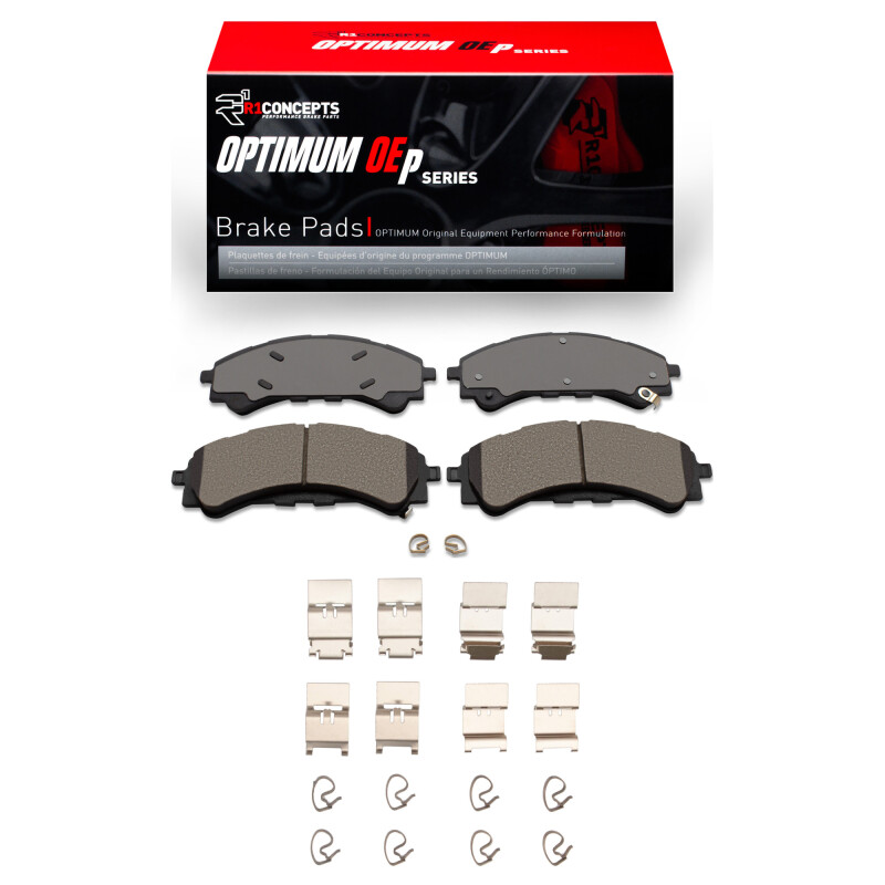 Ford Ranger Brake Pads - Front - R1 Concepts - Optimum OE - `19-`25